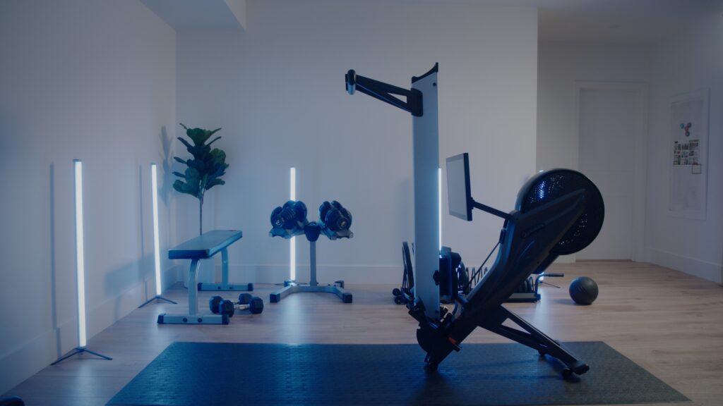 Aviron's product is described as a "gaming-led, smart rowing machine”. (Photo: Aviron)